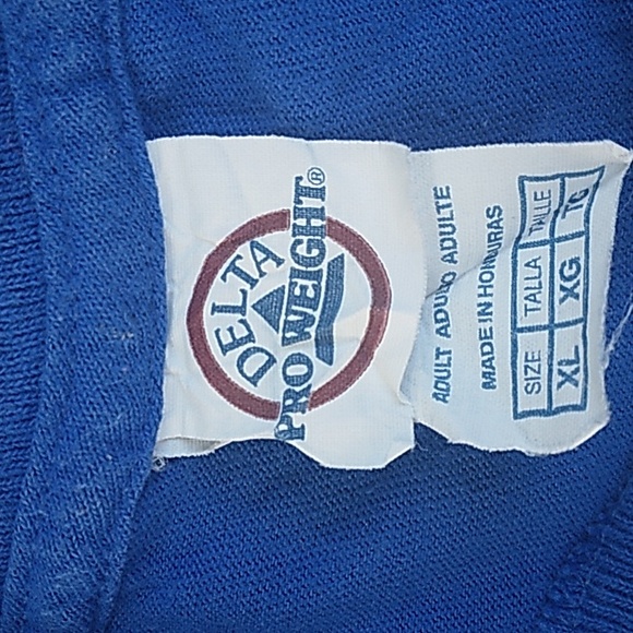 VTG Y2K NASA SPACE DELTA PRO WEIGHT COTTON TEE MENS XL - Picture 3 of 4